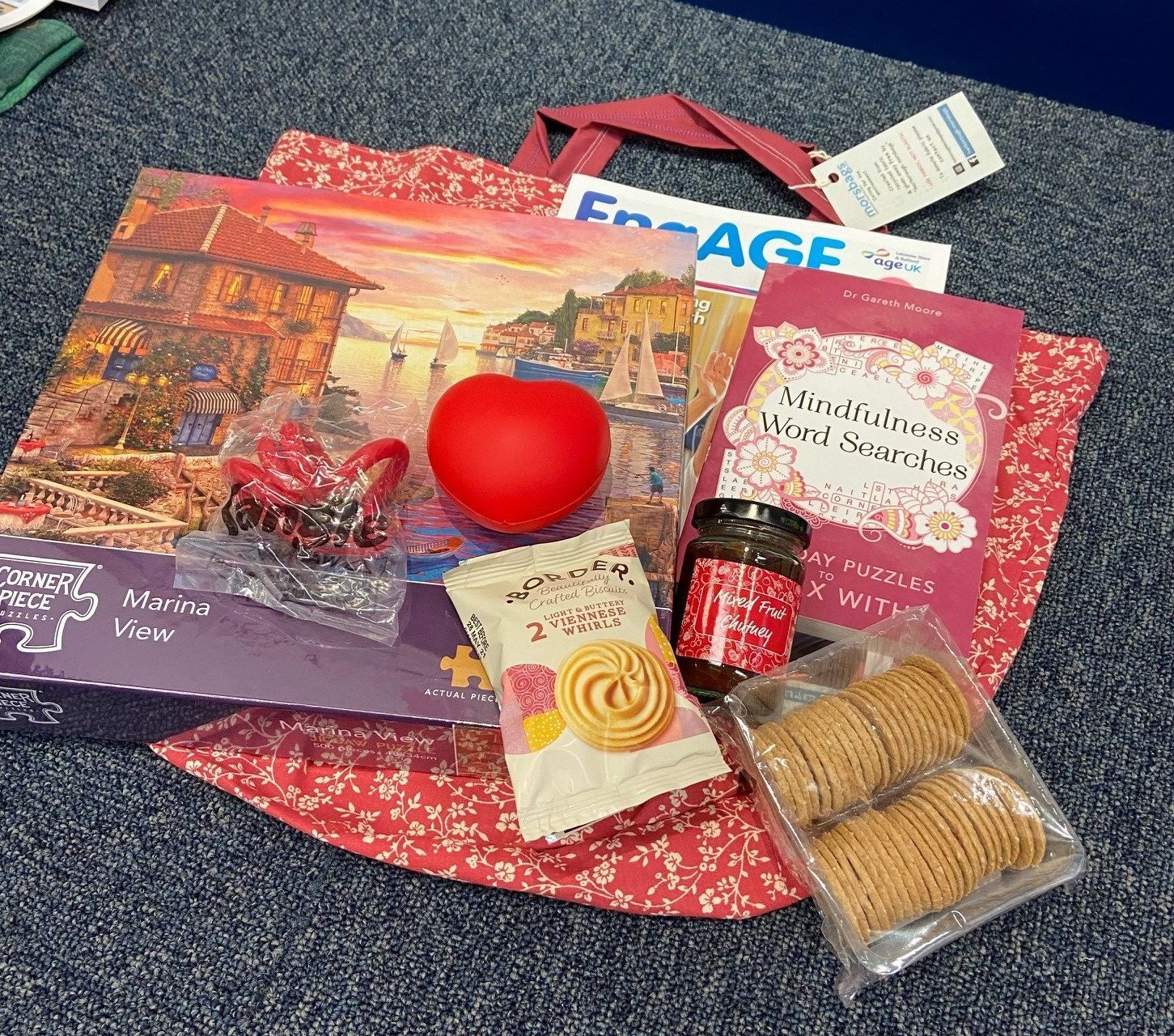 bag and contents