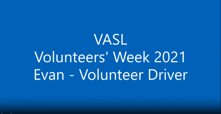 Meeting Evan, a VASL Volunteer Driver