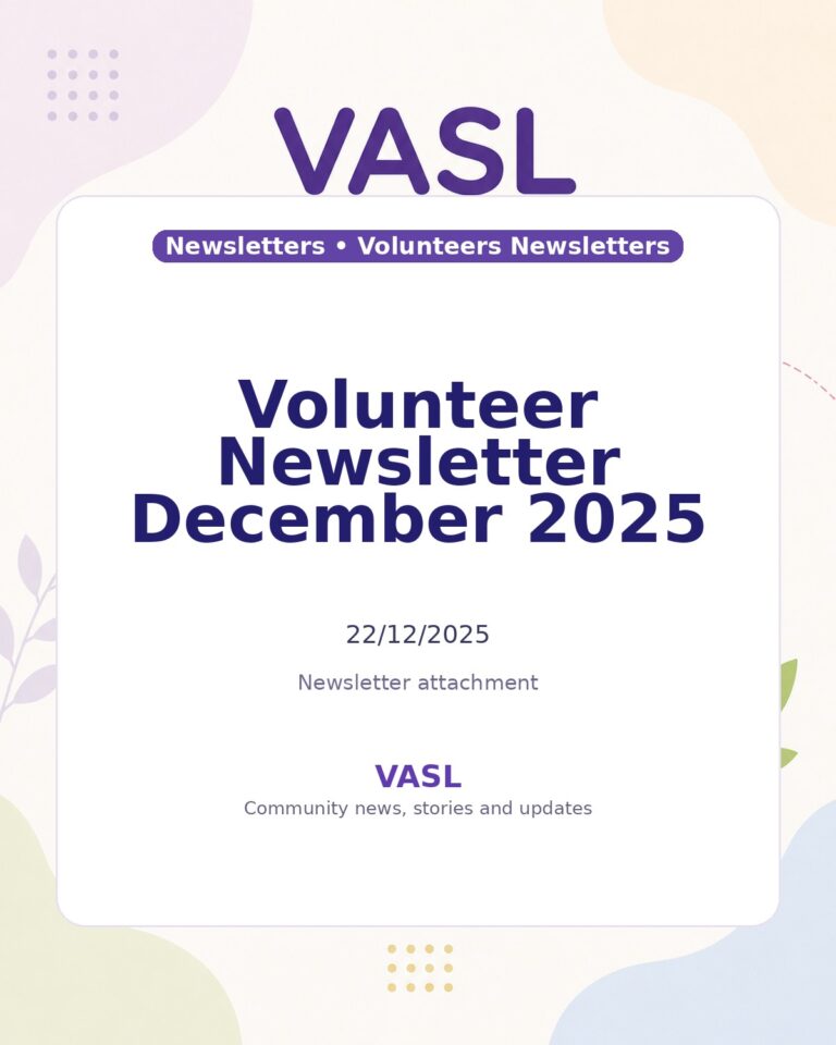 Volunteer Newsletter December 2025