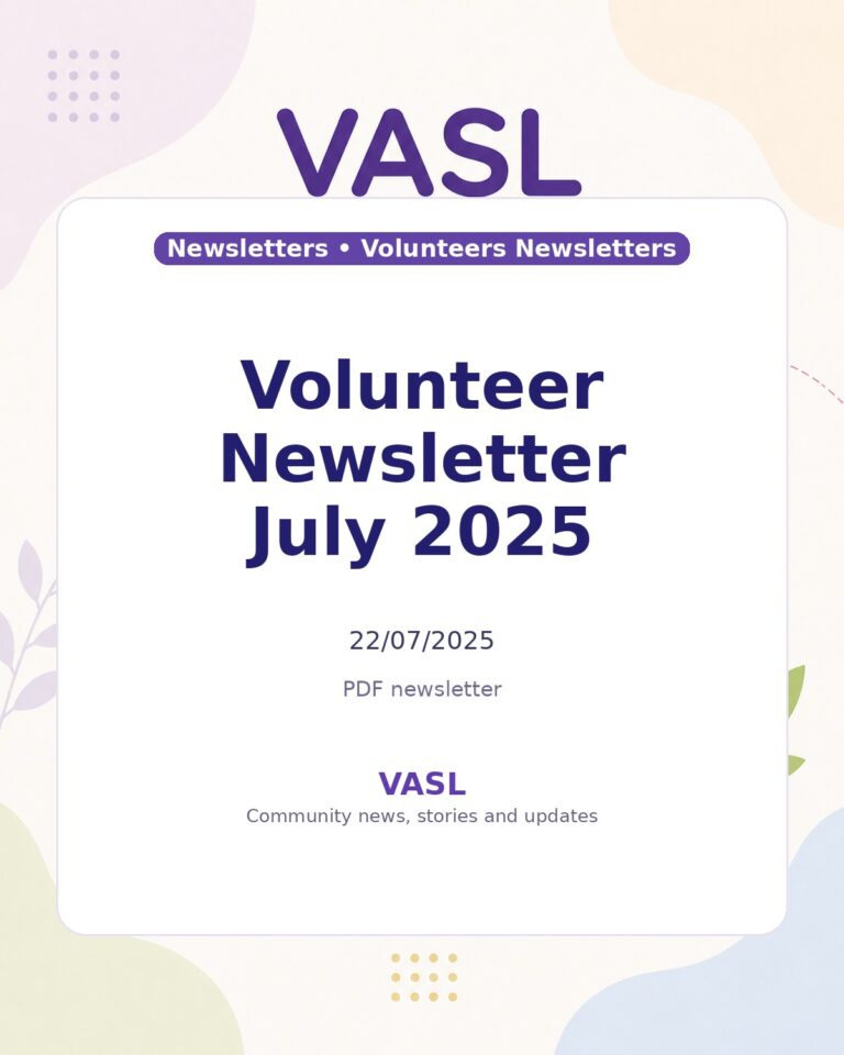 Volunteer Newsletter July 2025