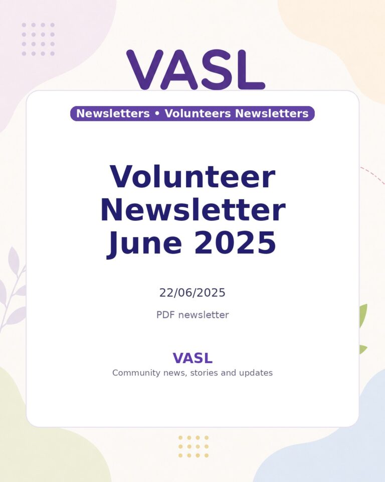 Volunteer Newsletter June 2025
