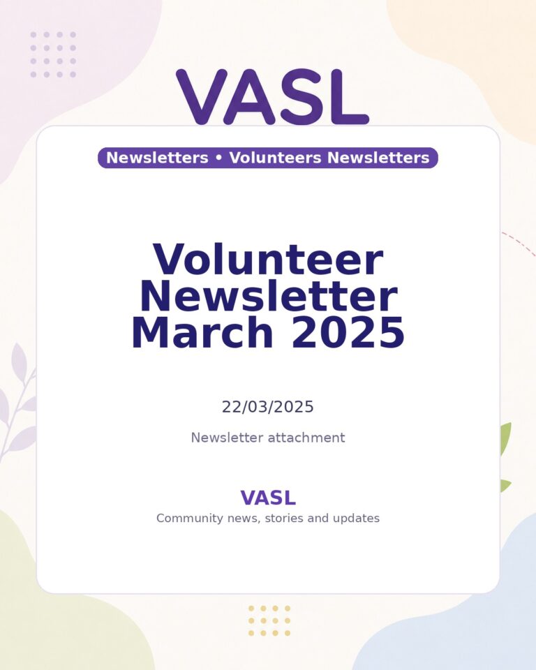 Volunteer Newsletter March 2025