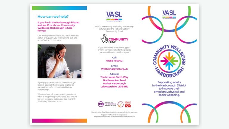 Community Wellbeing Harborough – Service Leaflet